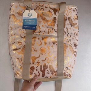 Natural Elements Insulated Backpack‎ Cooler Bag Western Cowgirl Boots New NWT